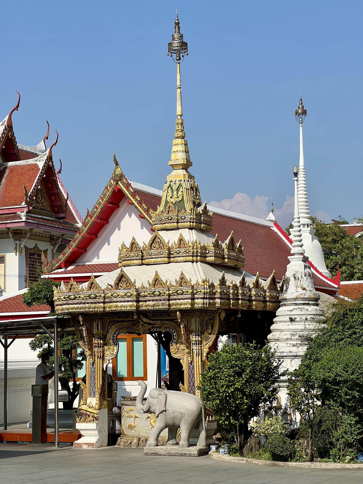 Wat Chana Songkran : Le temple de Khao San Road